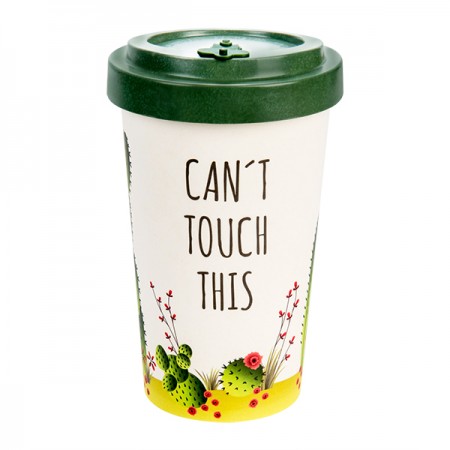 *NOVITA’* BAMBOO CUP – CACTUS GREEN