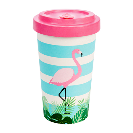 *NOVITA’* BAMBOO CUP – FLAMINGO PINK